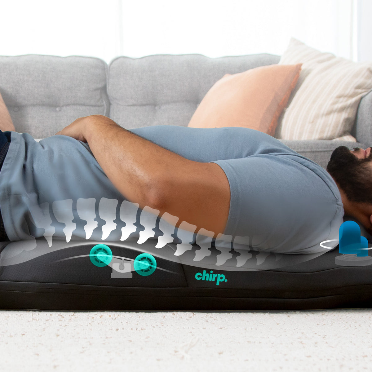Chirp Contour Decompression and Massage Table