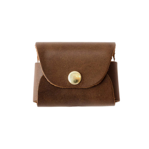 WP Standard Leather AirPods Case Chocolate