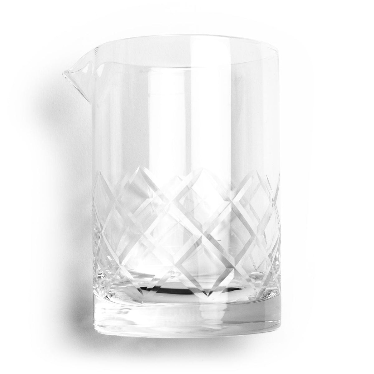 Etched Mixing Glass