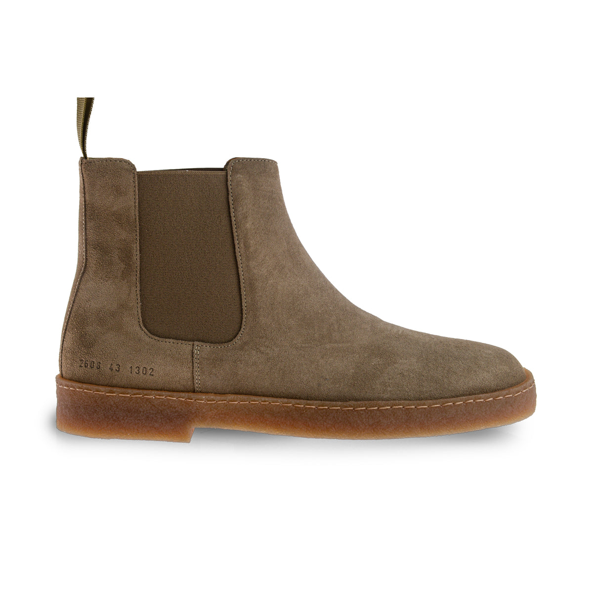 Common Projects Suede Chelsea Boot Tan