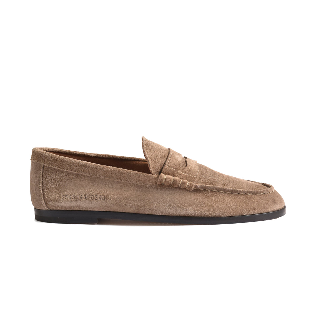 Common Projects Soft Suede Penny Loafer Tan