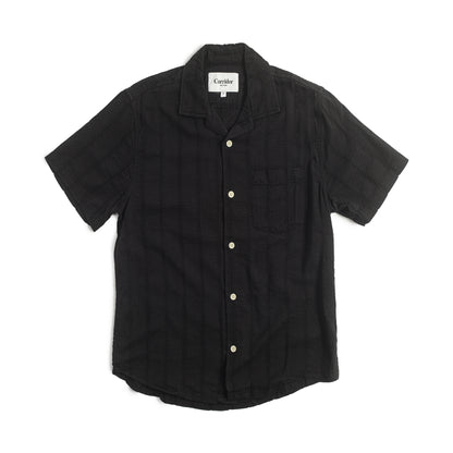 Corridor Seersucker Shirt Black