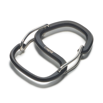 Coachwhip Carabiner Vapor Black