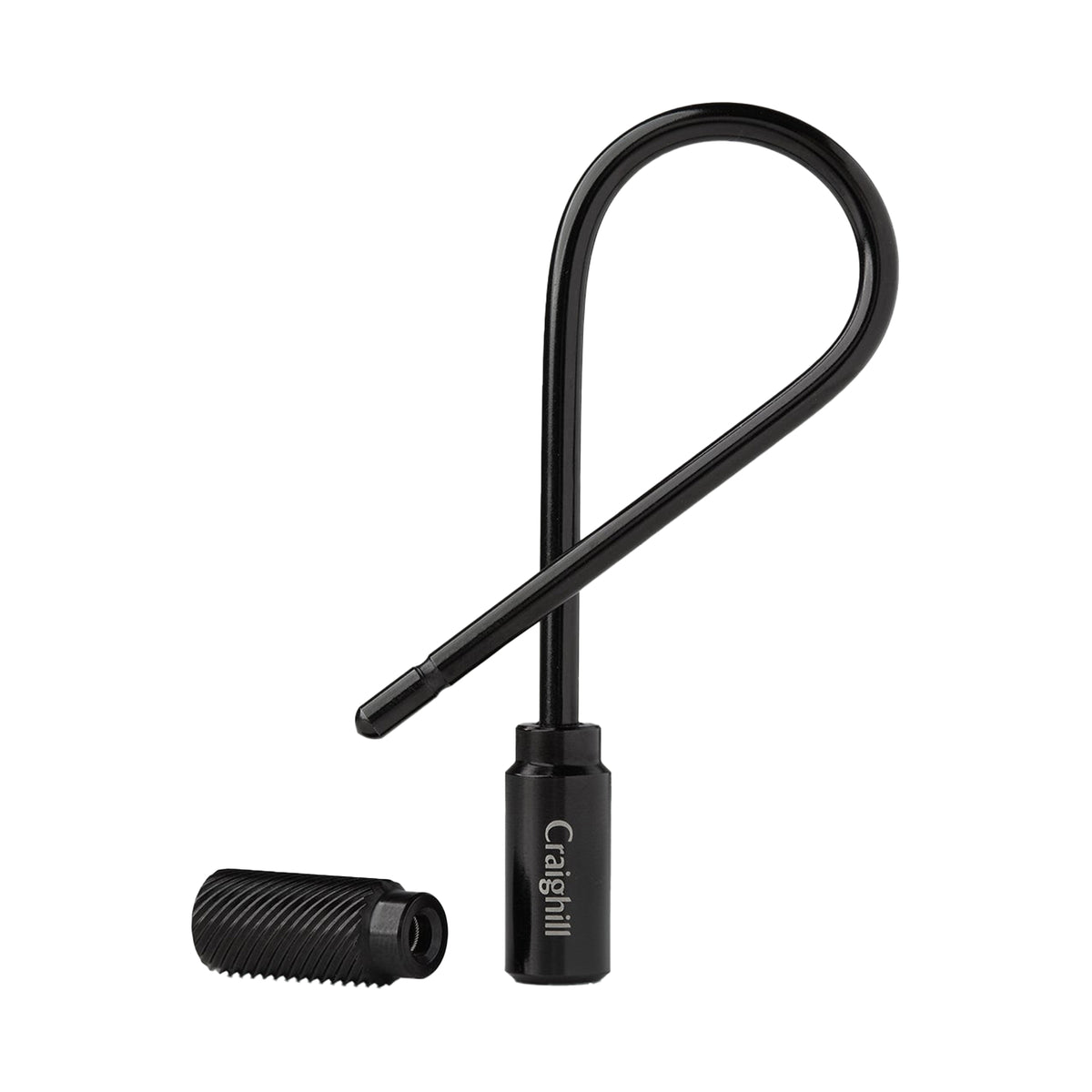 Craighill Closed Helix Keyring Vapor Black