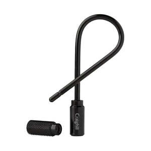 Craighill Closed Helix Keyring Vapor Black