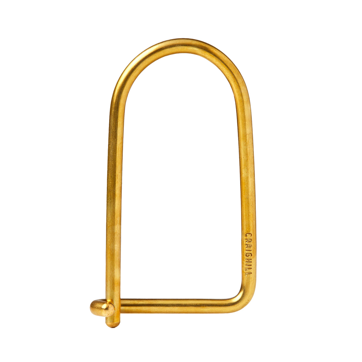 Craighill Wilson Keyring Brass