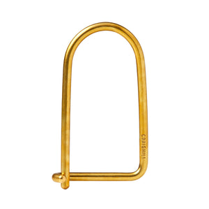 Craighill Wilson Keyring Brass