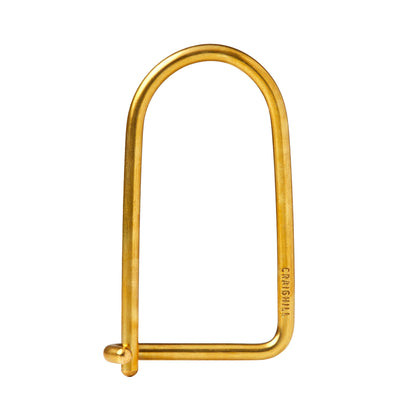Craighill Wilson Keyring Brass
