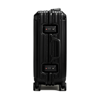 TREVA Aluminum Black Suitcase