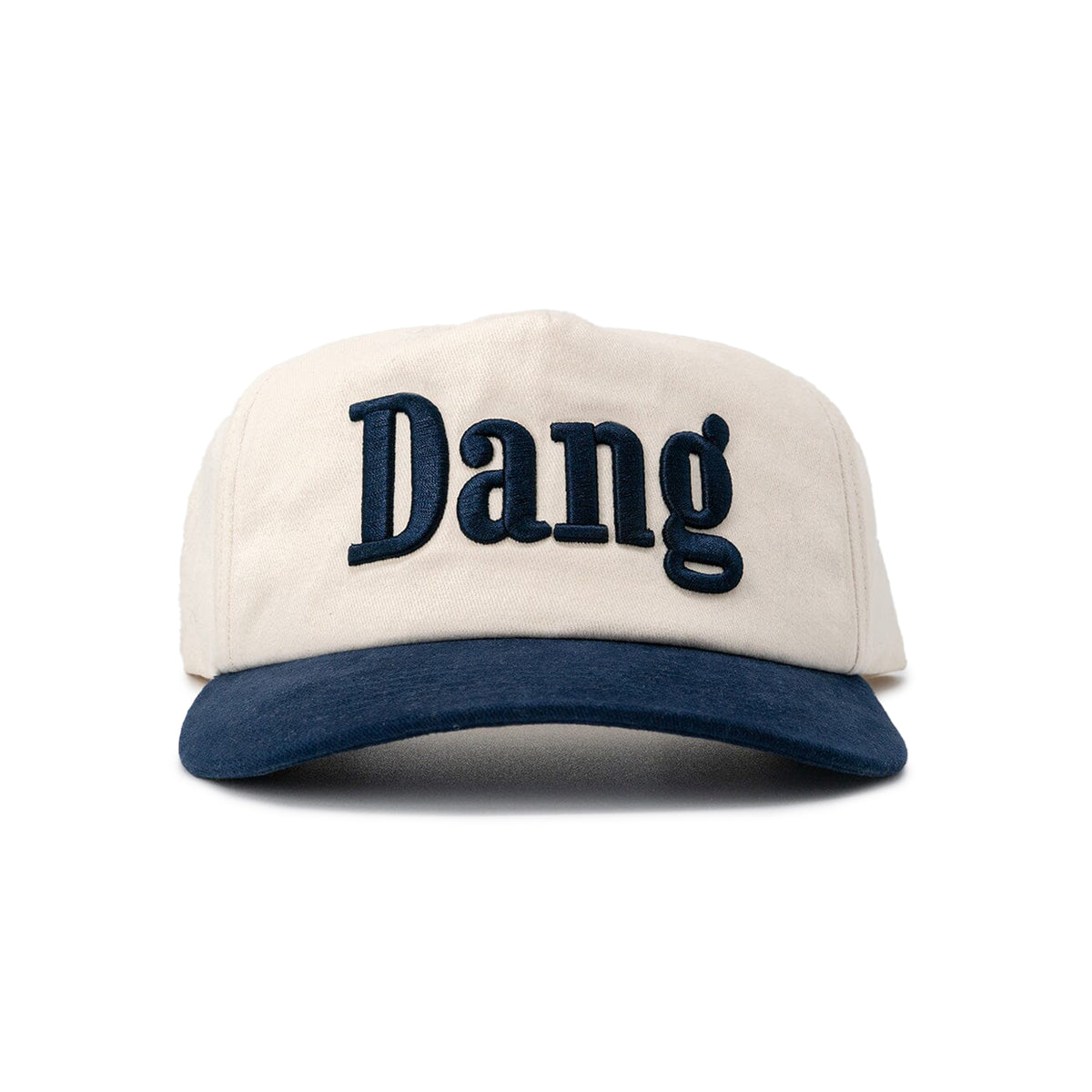 Dang Hat Navy Blue Cotton Twill Mesh Flap