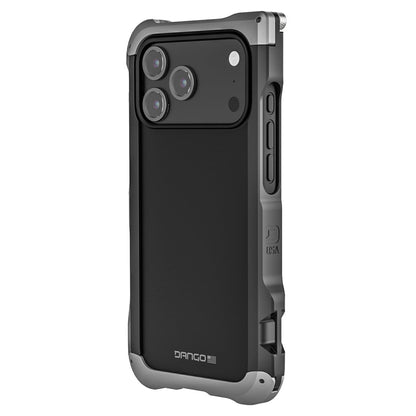 Dango iPhone 17 Pro Max Adapt Case Gunmetal Jet Black