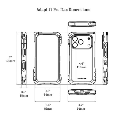 Dango iPhone 17 Pro Max Adapt Case