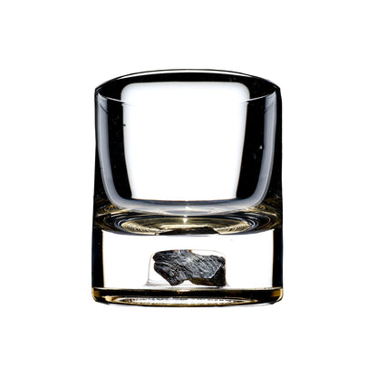 Dinosaur Bone Shard Tumbler Glasses Meteorite Deep Blue