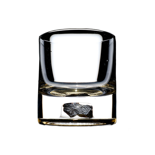Dinosaur Bone Shard Tumbler Glasses Meteorite Deep Blue