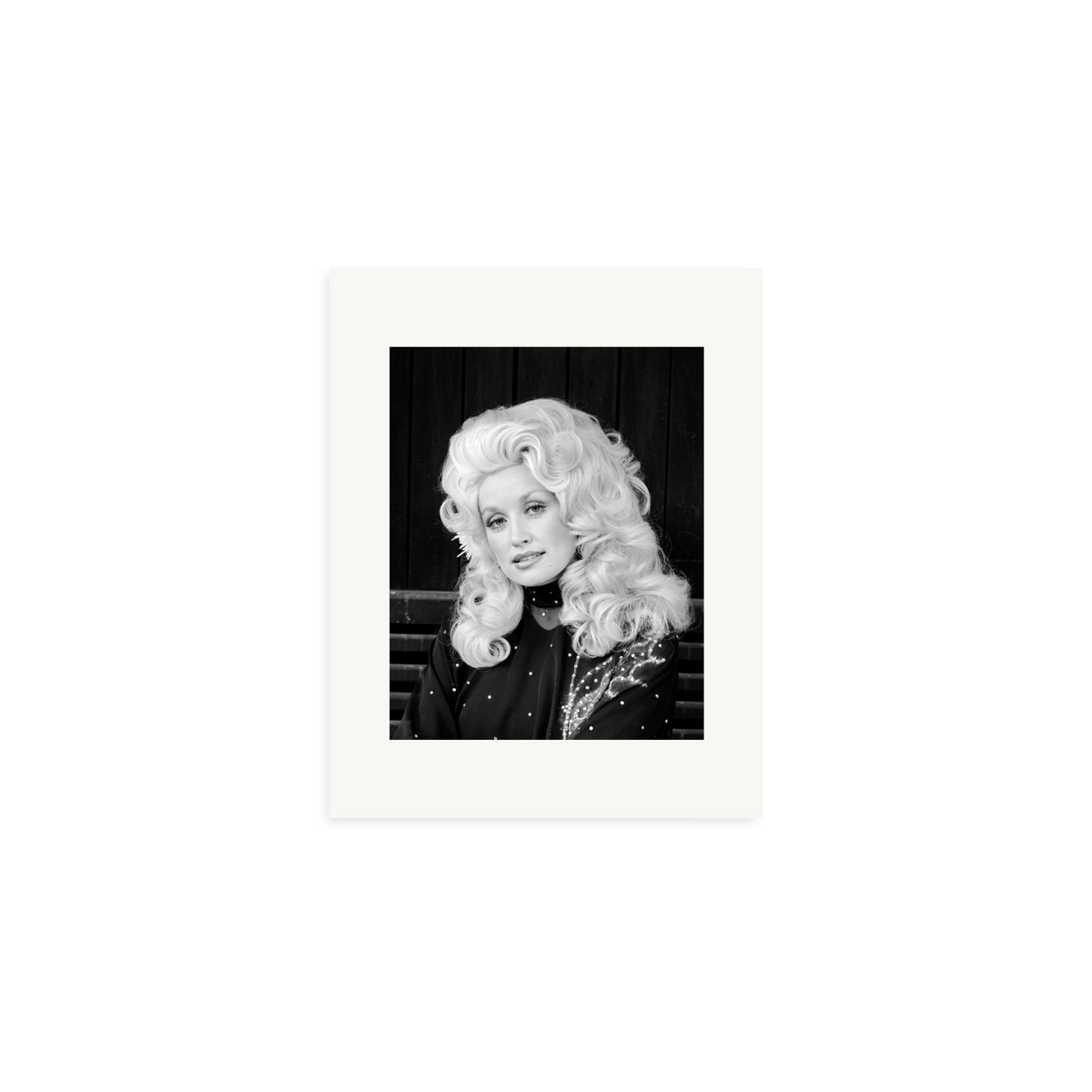 Dolly Parton in London Framed Print Print Only Small