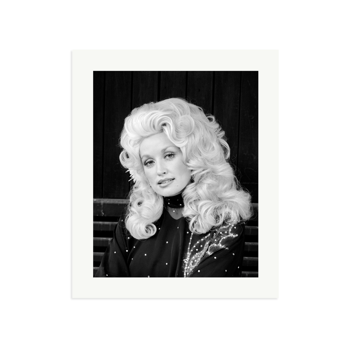 Dolly Parton in London Framed Print Print Only Large