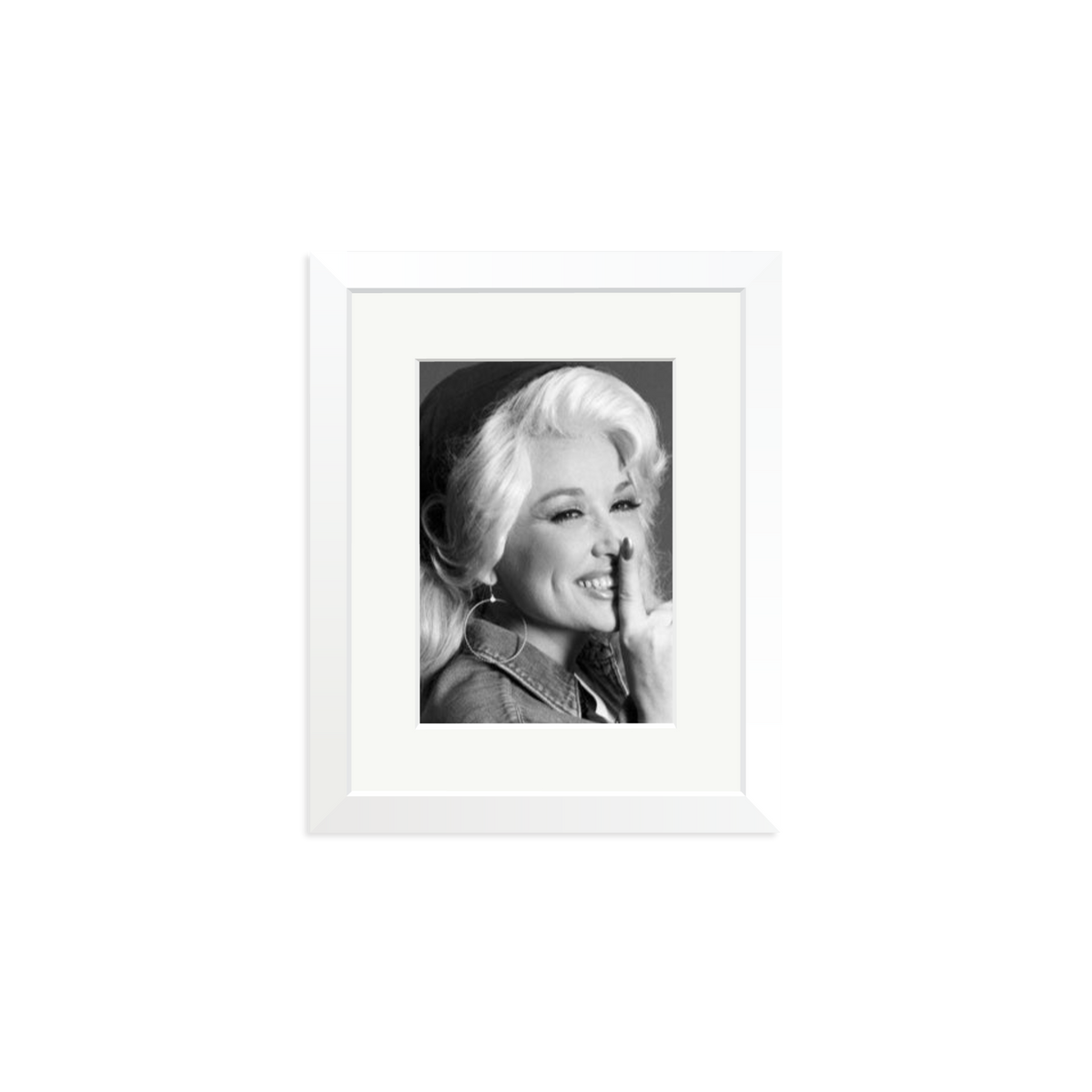 Dolly Parton in the Studio White Small