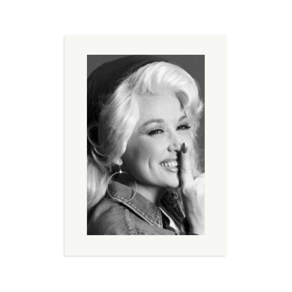 Dolly Parton in the Studio Print Only XL