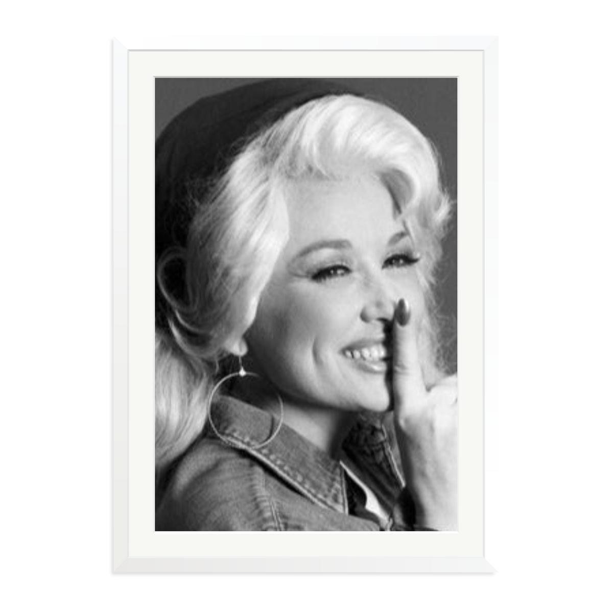Dolly Parton in the Studio White XXL