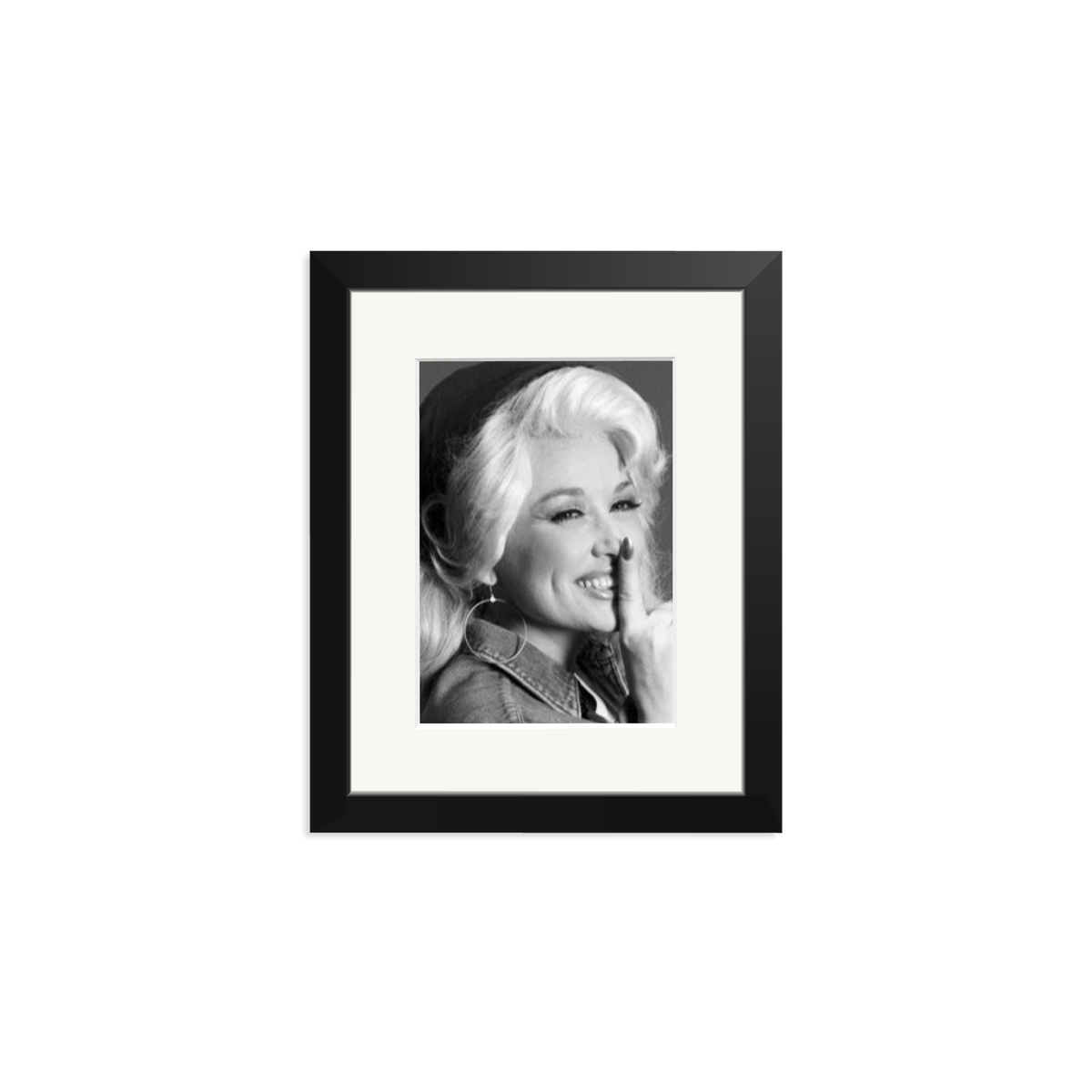 Dolly Parton in the Studio Black Small