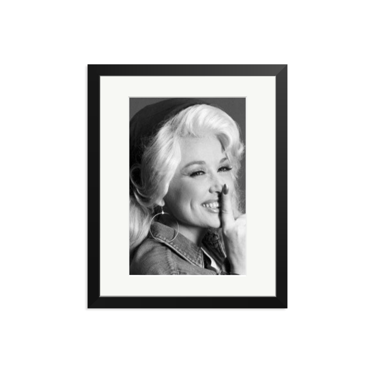 Dolly Parton in the Studio Black Medium