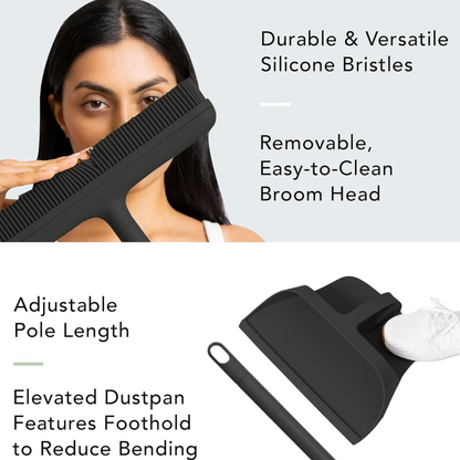 Dotti Odyssey Broom & Dustpan