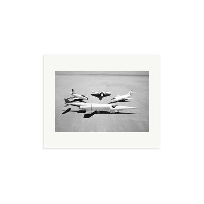 Douglas Airplanes 1954 Framed Print Print Only Medium