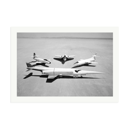 Douglas Airplanes 1954 Framed Print Print Only XXL