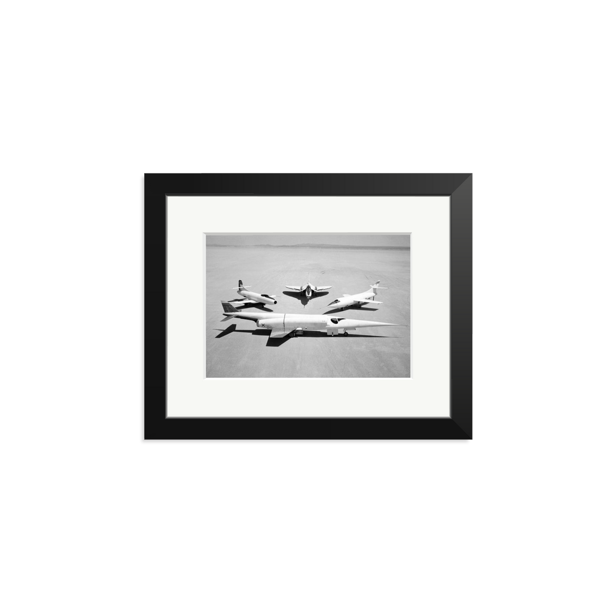 Douglas Airplanes 1954 Framed Print Black Small