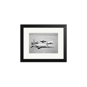 Douglas Airplanes 1954 Framed Print Black Small