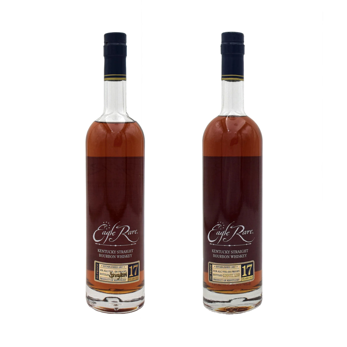 Eagle Rare 17 Year Set | 2014 + 2019