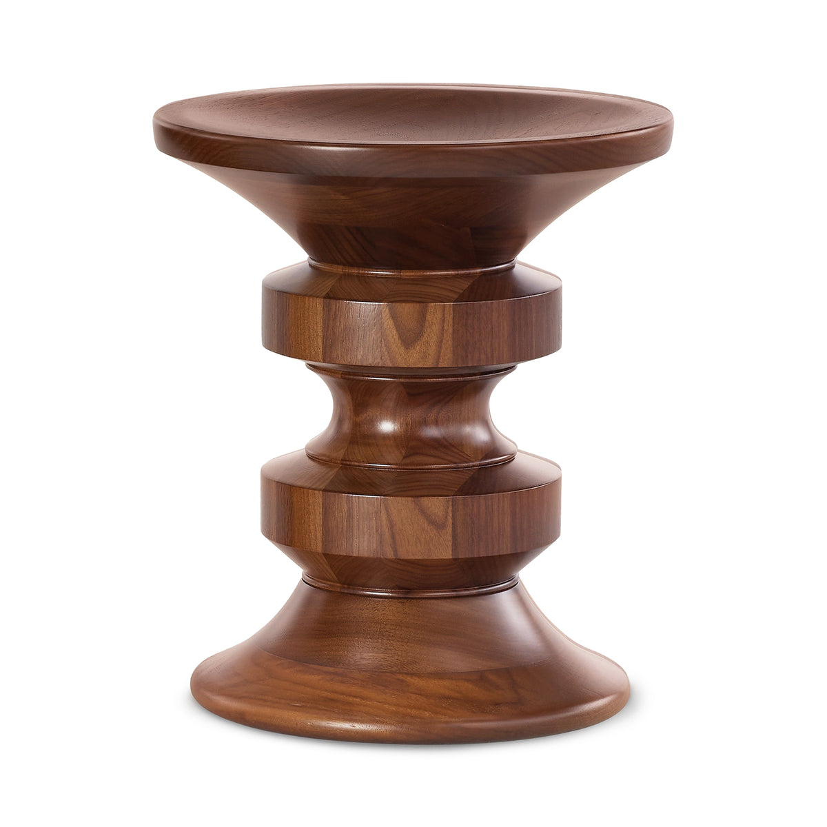 Eames Stools Shape D 414 Walnut