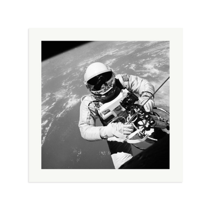 Gemini IV Spacewalk Framed Print Print Only XL