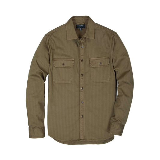 Rivay Enfield Officer's Shirt in Bronze Bronze
