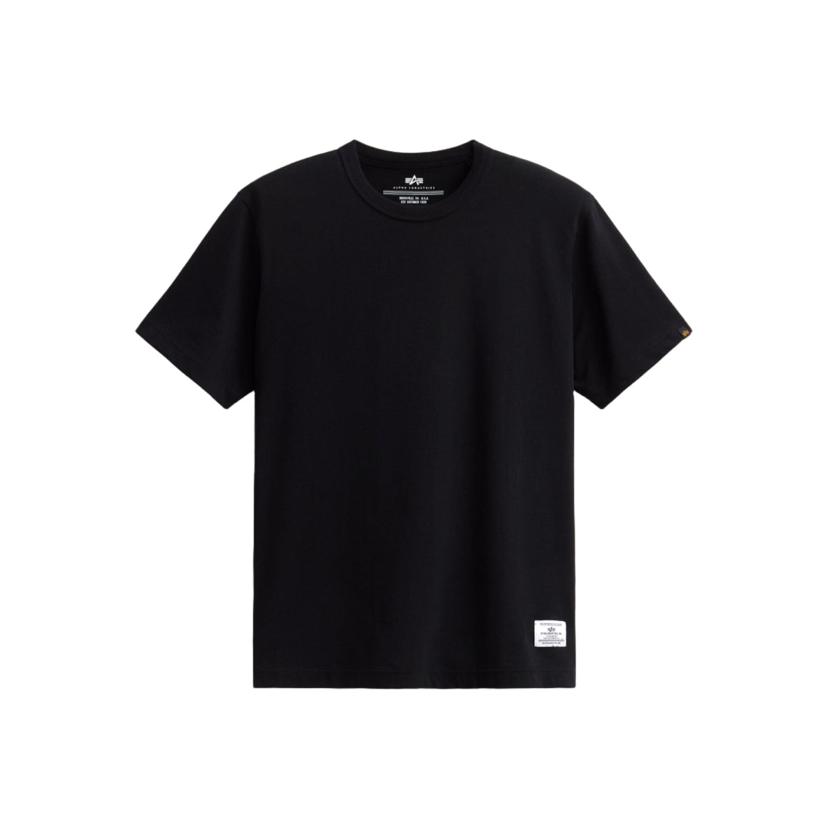 Alpha Industries ESSENTIAL TEE BLACK