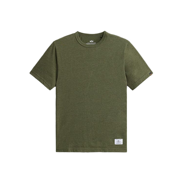 Alpha Industries ESSENTIAL TEE OLIVE HEATHER