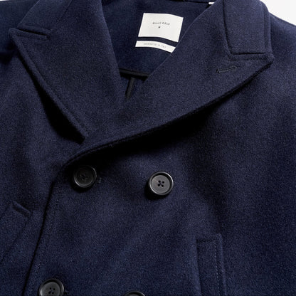 Billy Reid Navy Bond Peacoat
