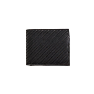 Billy Reid Leather Bi-Fold Wallet Black ONE