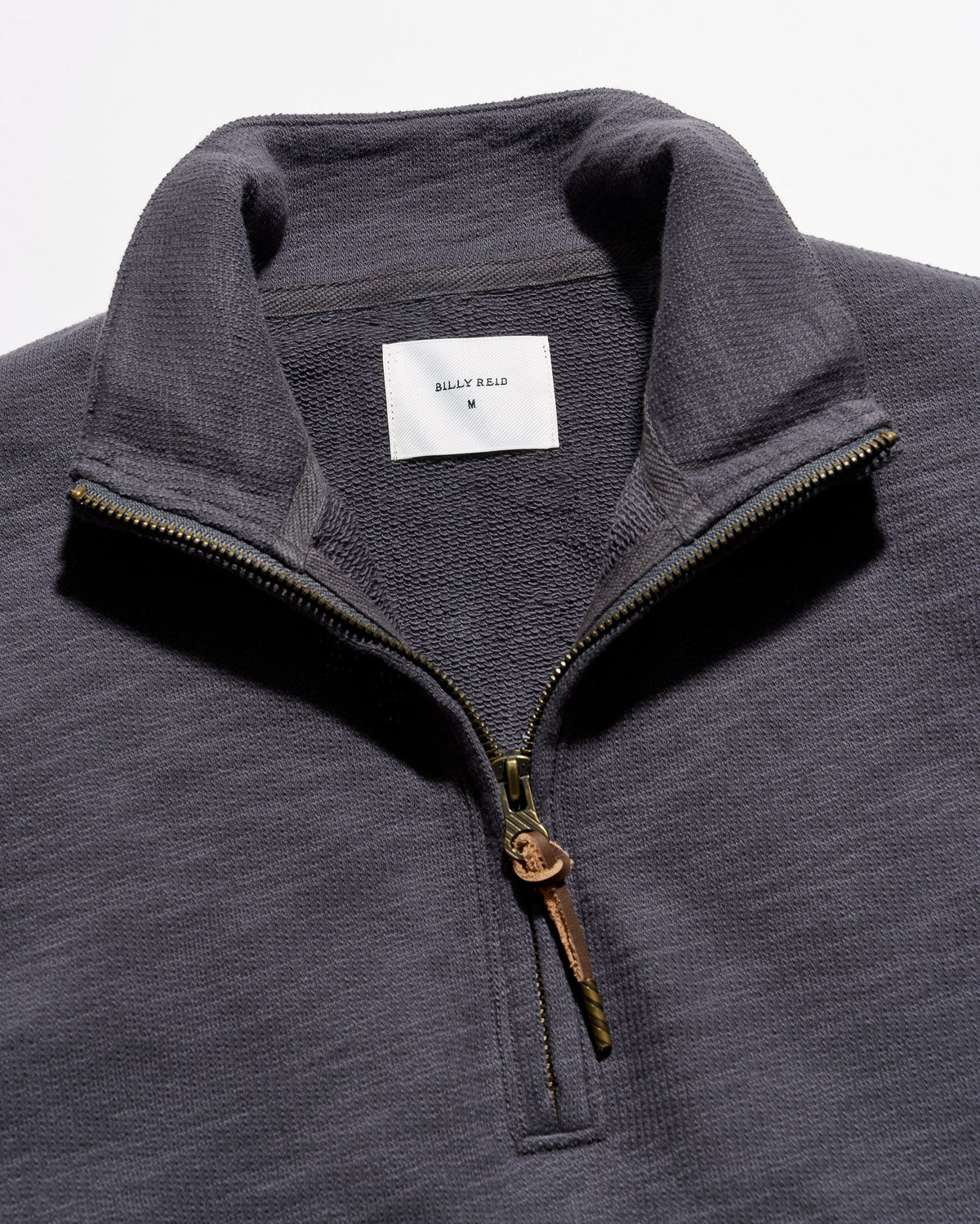 Billy Reid French Terry Half Zip