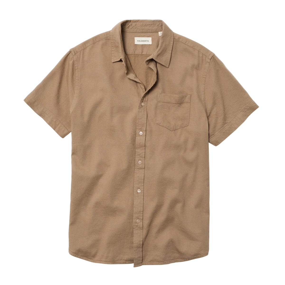 Line of Trade Aviator Twill Shirt Short Sleeve Flagstone