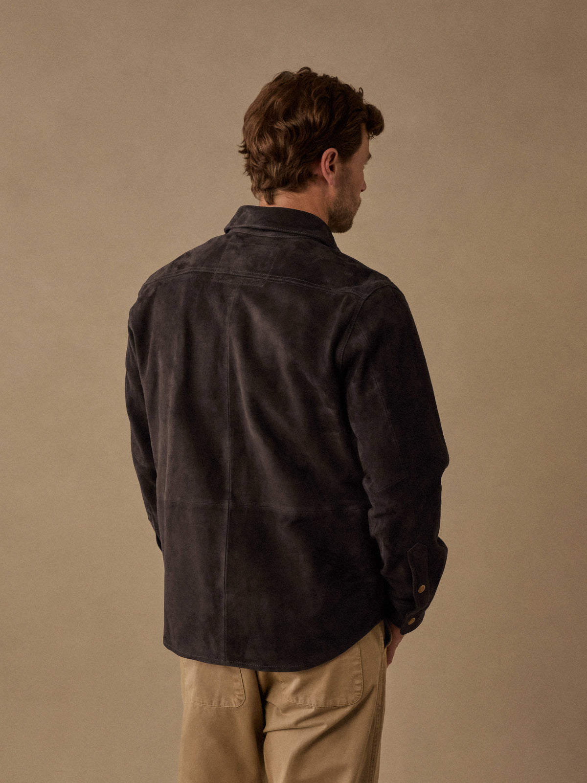 Line of Trade Suede CPO Overshirt