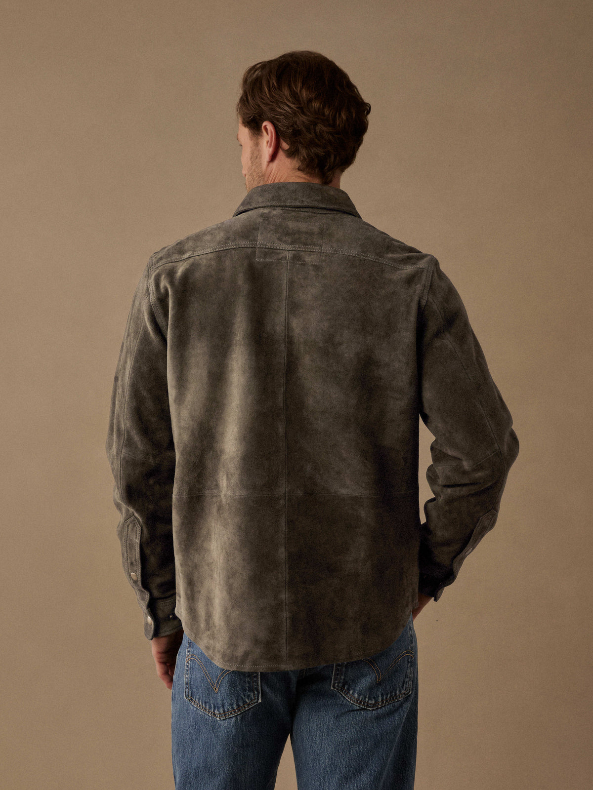Line of Trade Suede CPO Overshirt