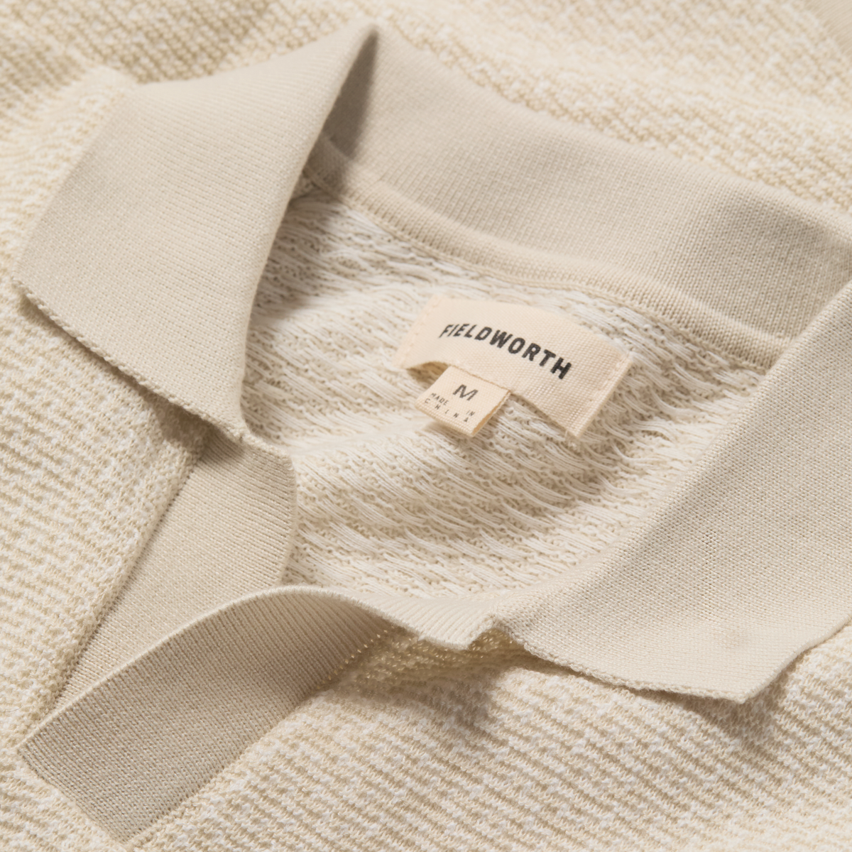 Fieldworth Jacquard Johnny Collar Polo