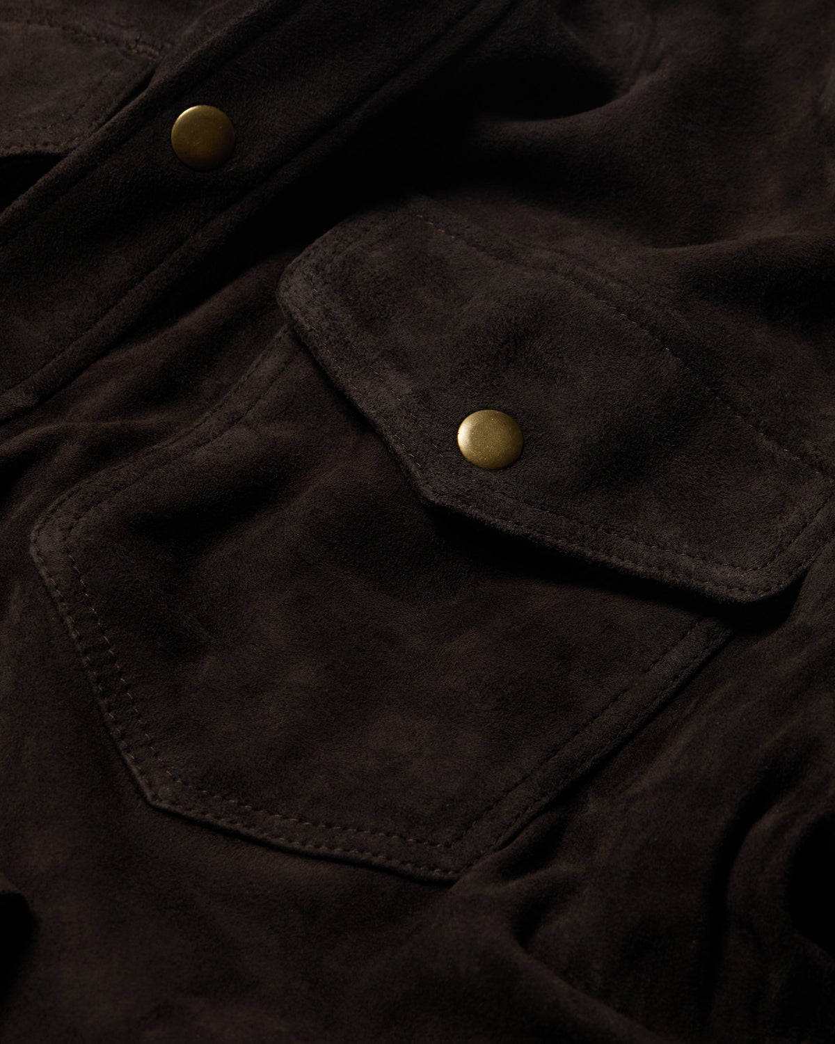 Line of Trade Suede CPO Overshirt