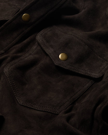 Line of Trade Suede CPO Overshirt