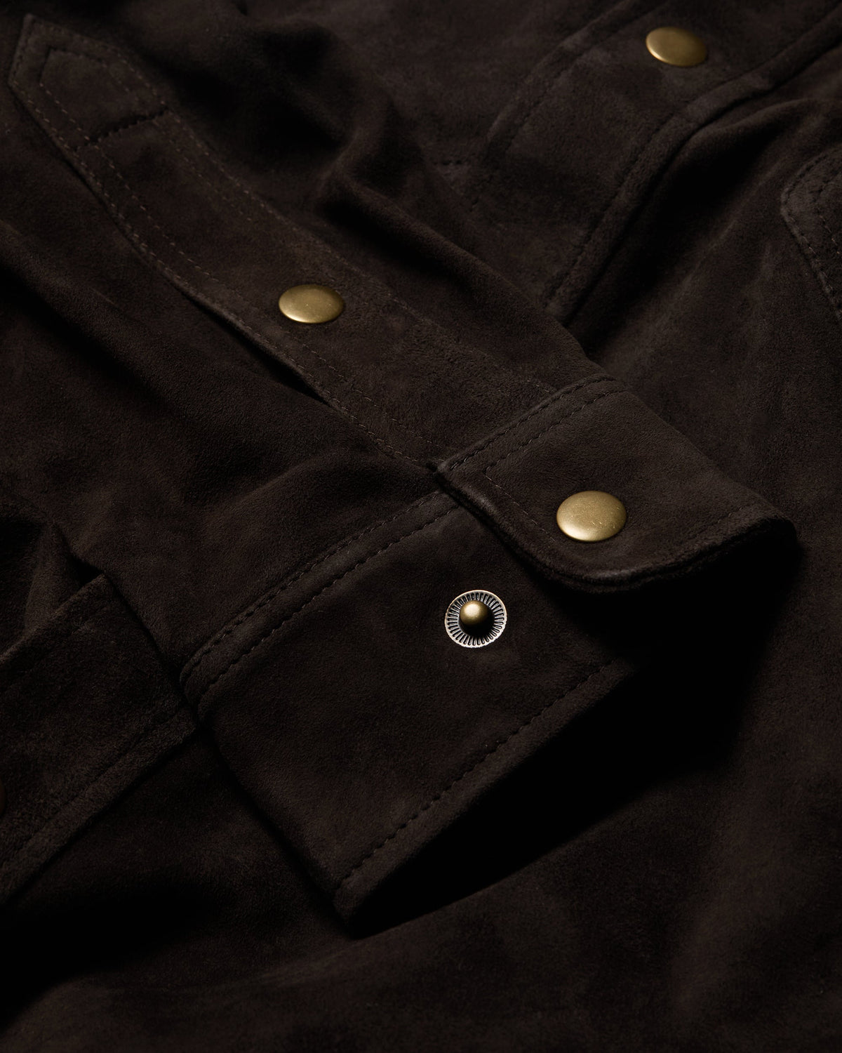 Line of Trade Suede CPO Overshirt