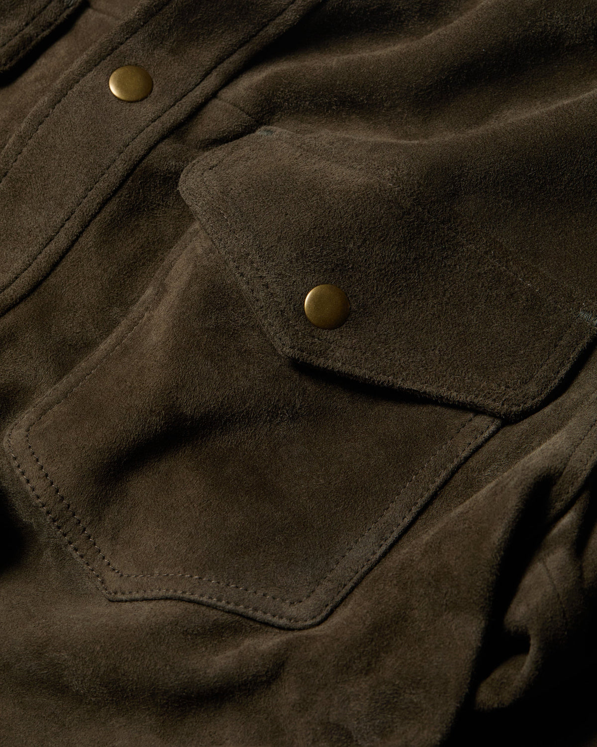 Line of Trade Suede CPO Overshirt
