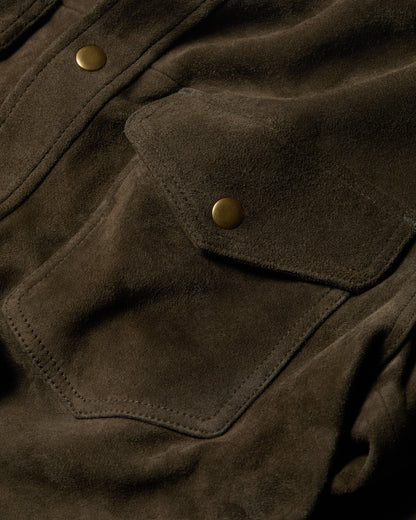 Line of Trade Suede CPO Overshirt