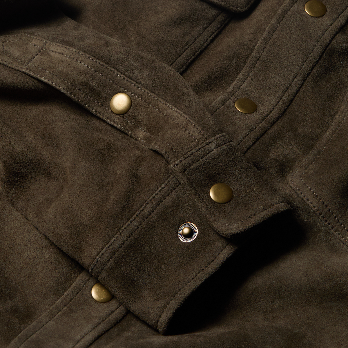 Line of Trade Suede CPO Overshirt