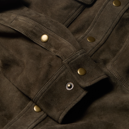 Line of Trade Suede CPO Overshirt
